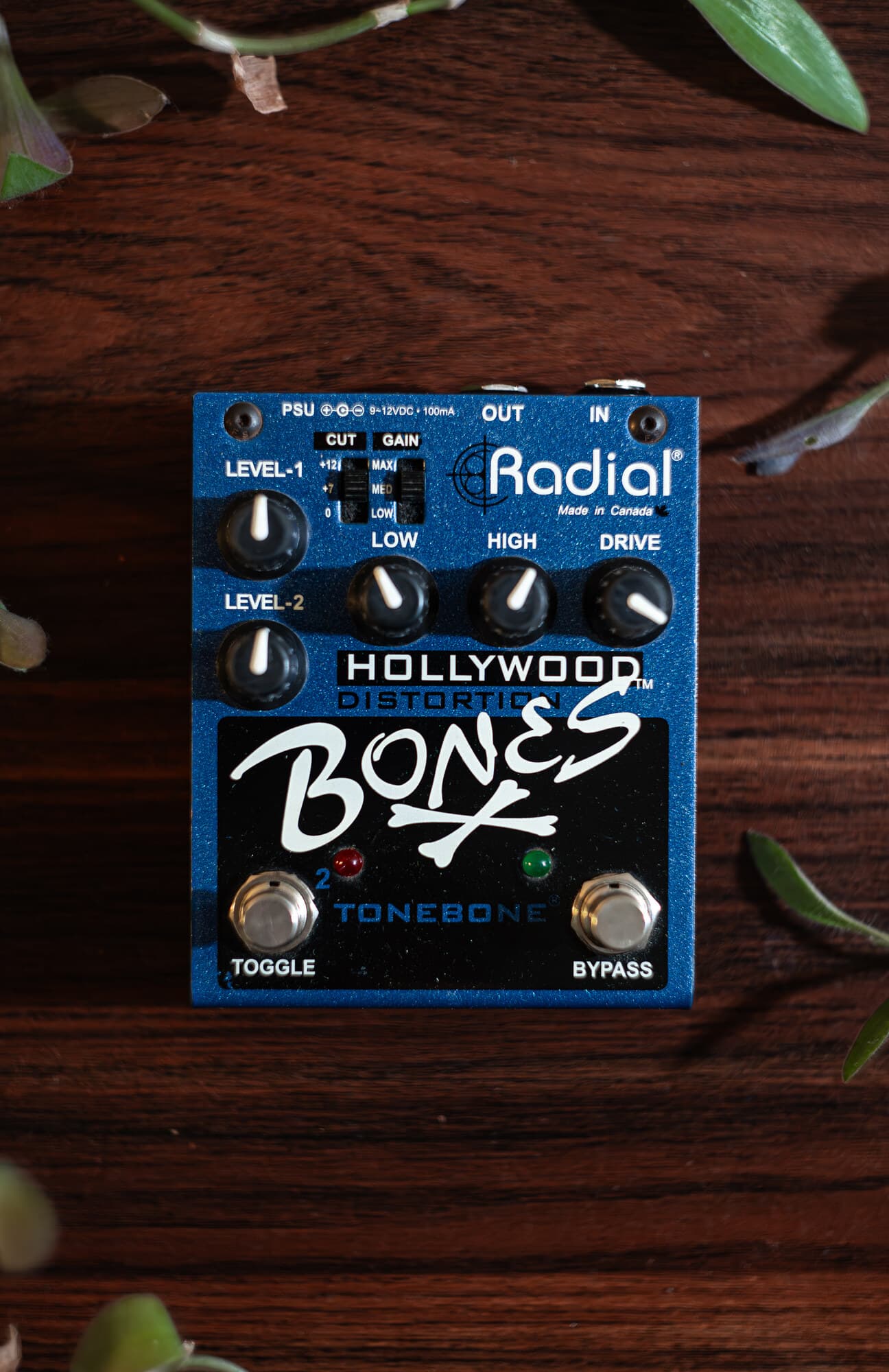 Radial Tonebone Hollywood Bones Dual Overdrive