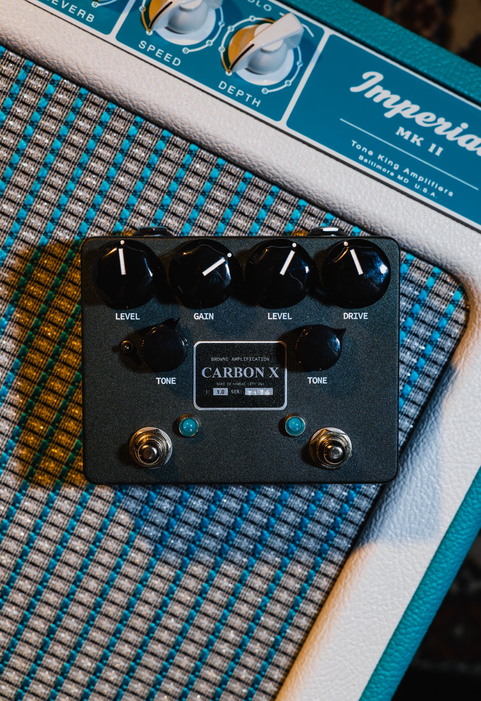Browne Amplification Carbon X Dual Overdrive