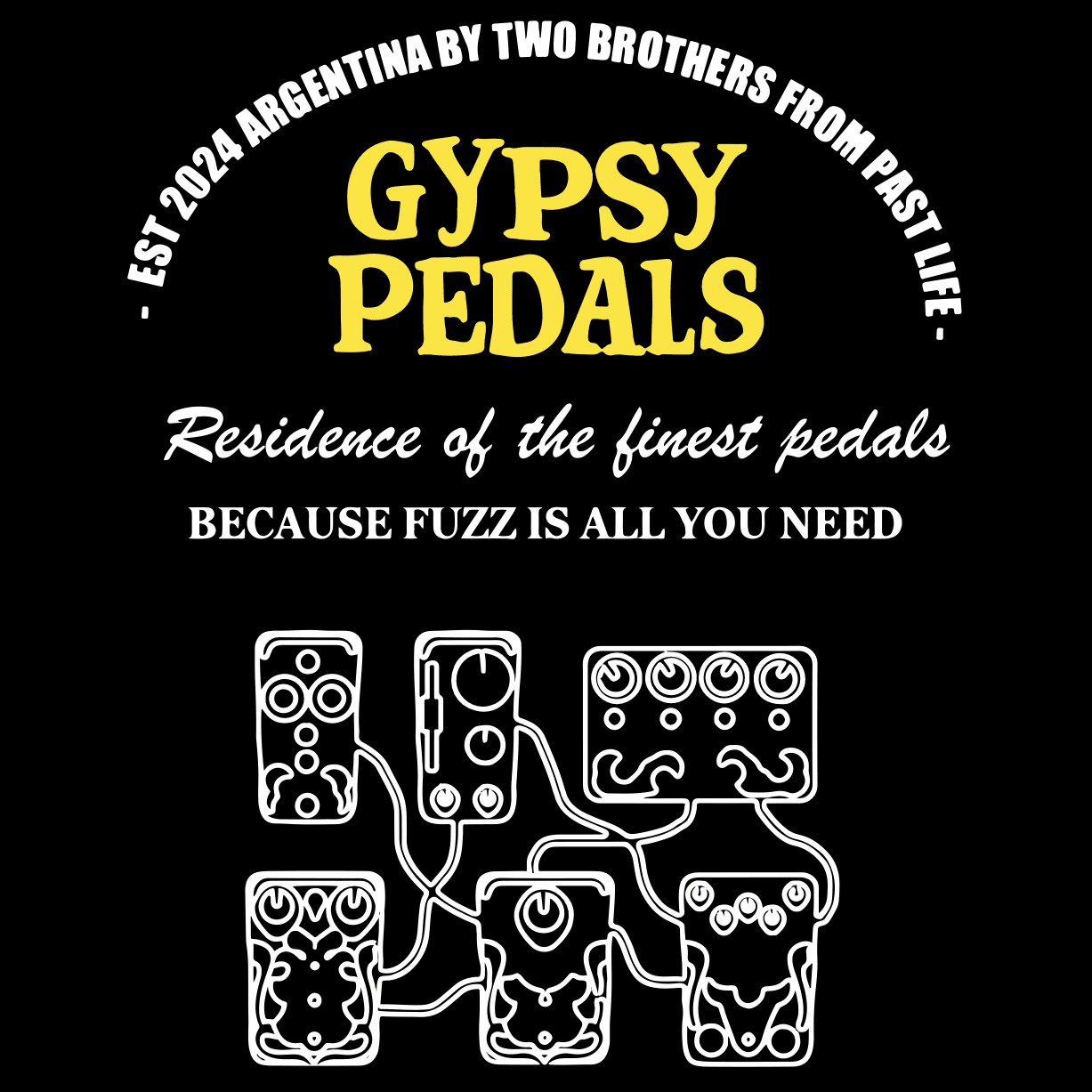 Gypsy Remera Brothes Negra