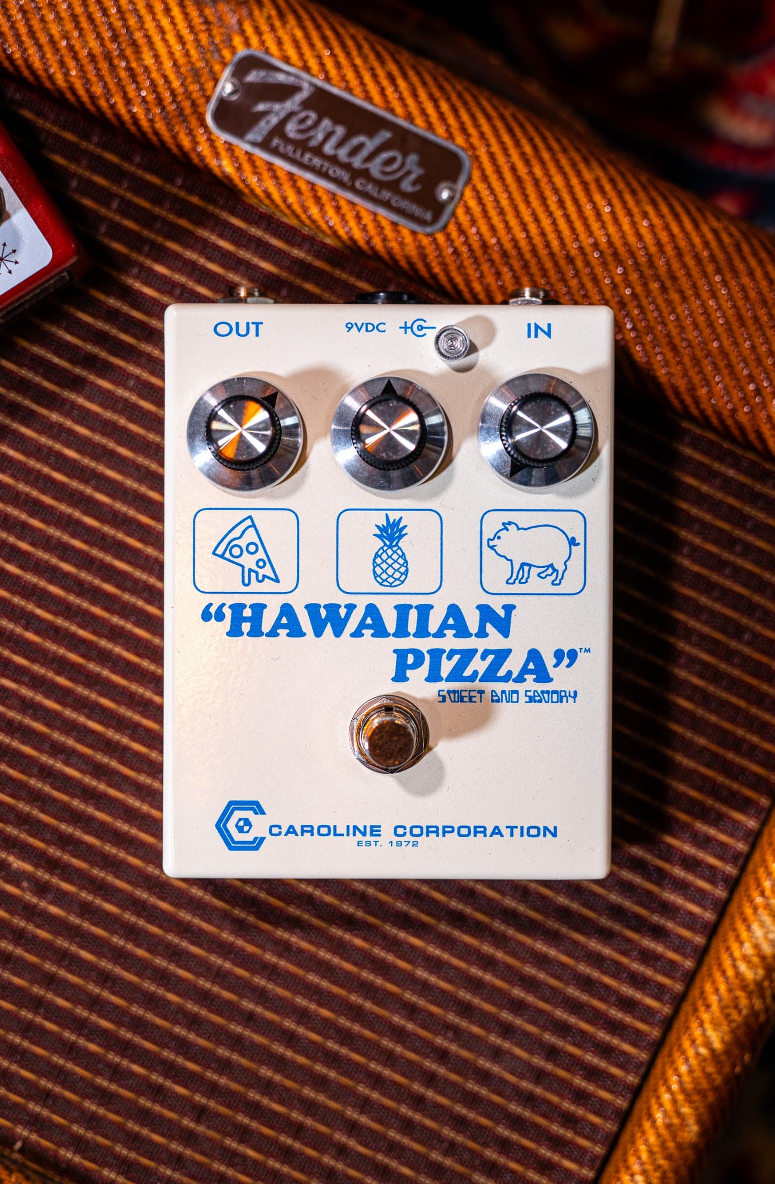 Caroline Hawaiian Pizza Fuzz