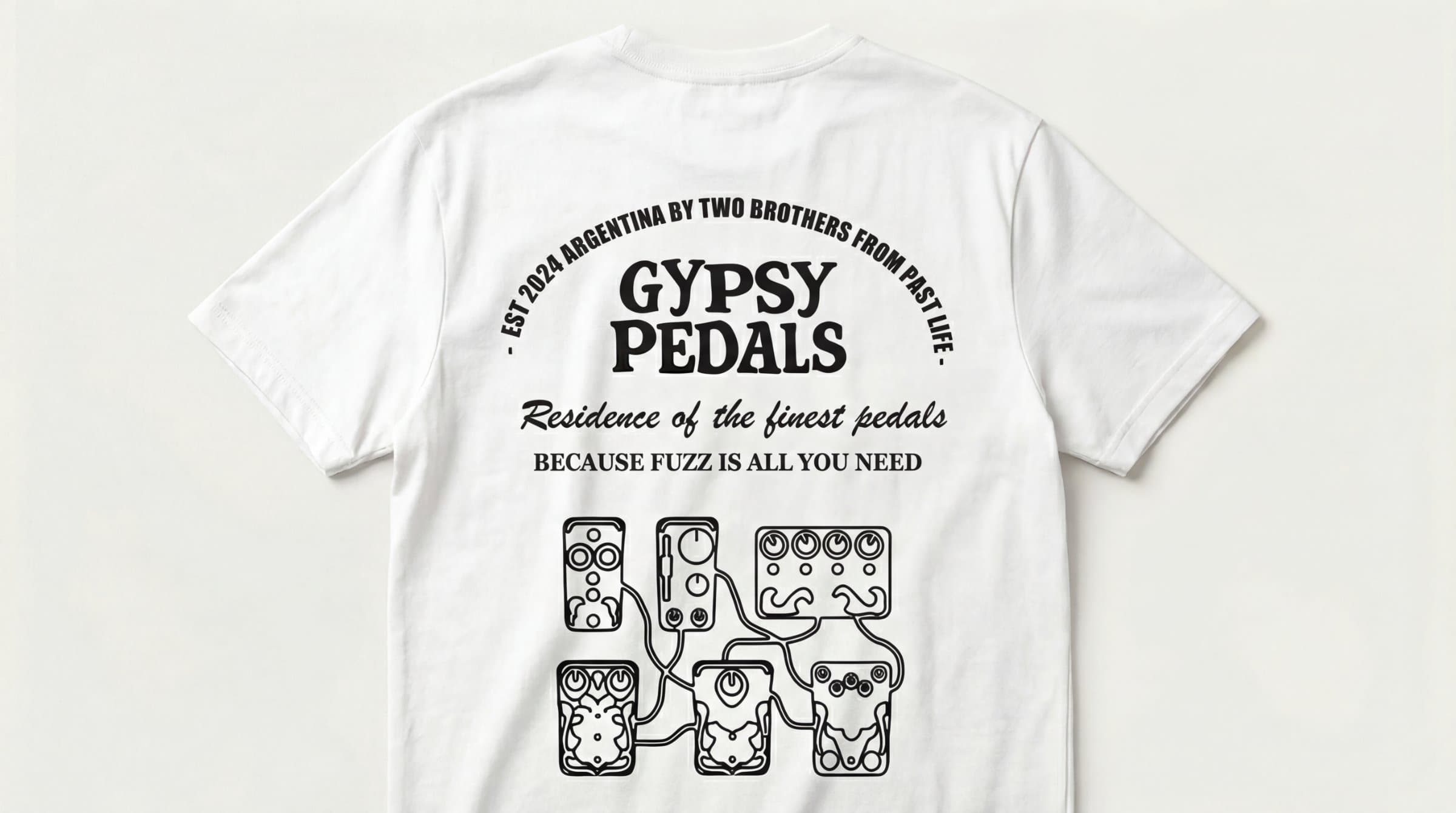 Gypsy Remera Brothes blanca